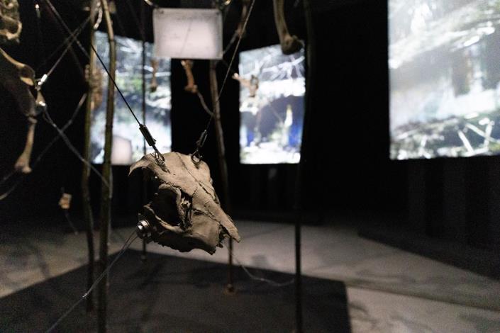 蔡昱廷,〈離水山:再臨〉作品局部