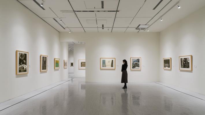 「中華民國第二十一屆國際版畫雙年展」(前屆)展覽現場