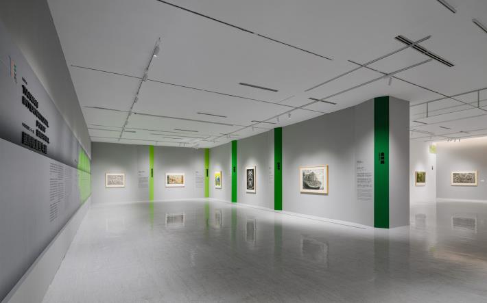 「中華民國第二十一屆國際版畫雙年展」(前屆)展覽現場 (3)