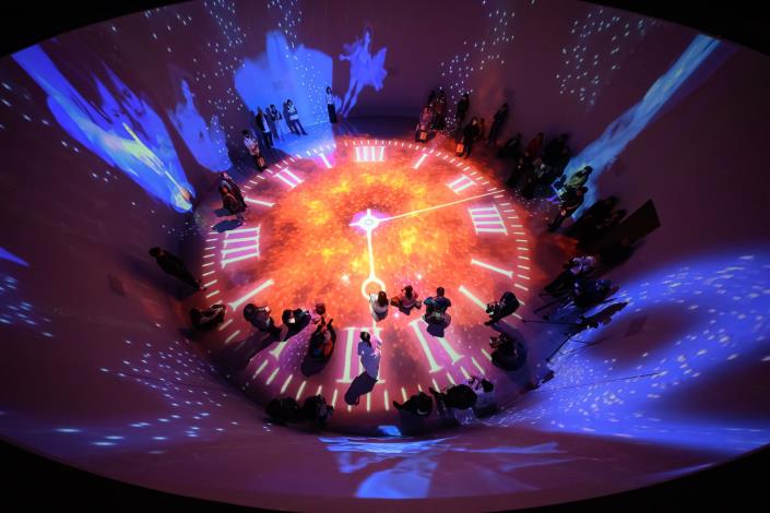 「結界—灶跤」特別演出現場，國立臺灣美術館提供，攝影：ANPIS FOTO王世邦