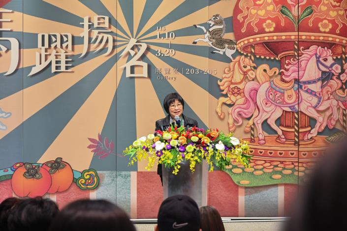 委託創作藝術家謝鴻均致詞