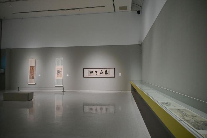 「中原流風：臺灣早期書畫」展區2