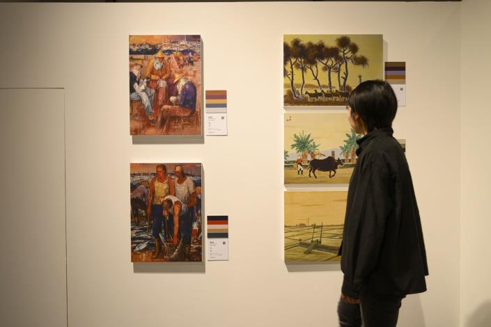 01島嶼拾色 感動馬國美特展_展間空景 (4)