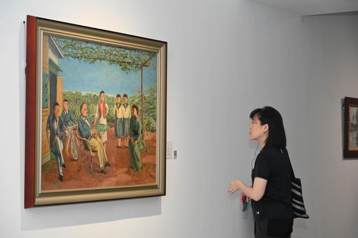 「植棋的歌—短而亮的生命力」民眾參觀情形