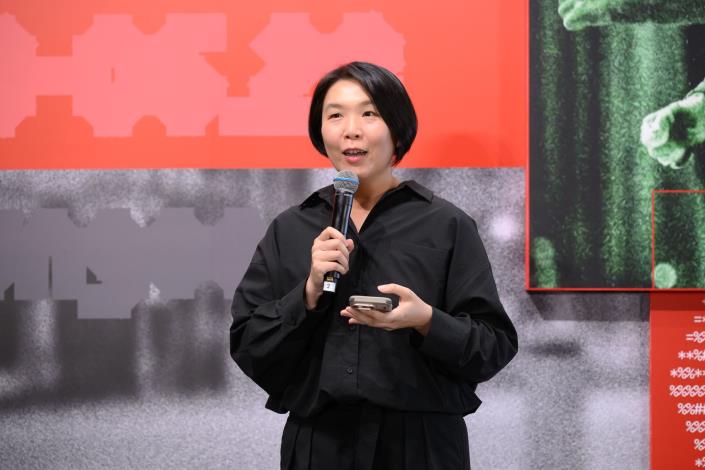 3. 策展人陳湘汶致詞