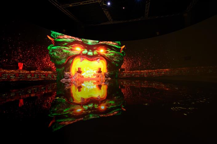 07_「地獄懺」展覽現場，國立臺灣美術館提供，攝影：ANPIS FOTO 王世邦