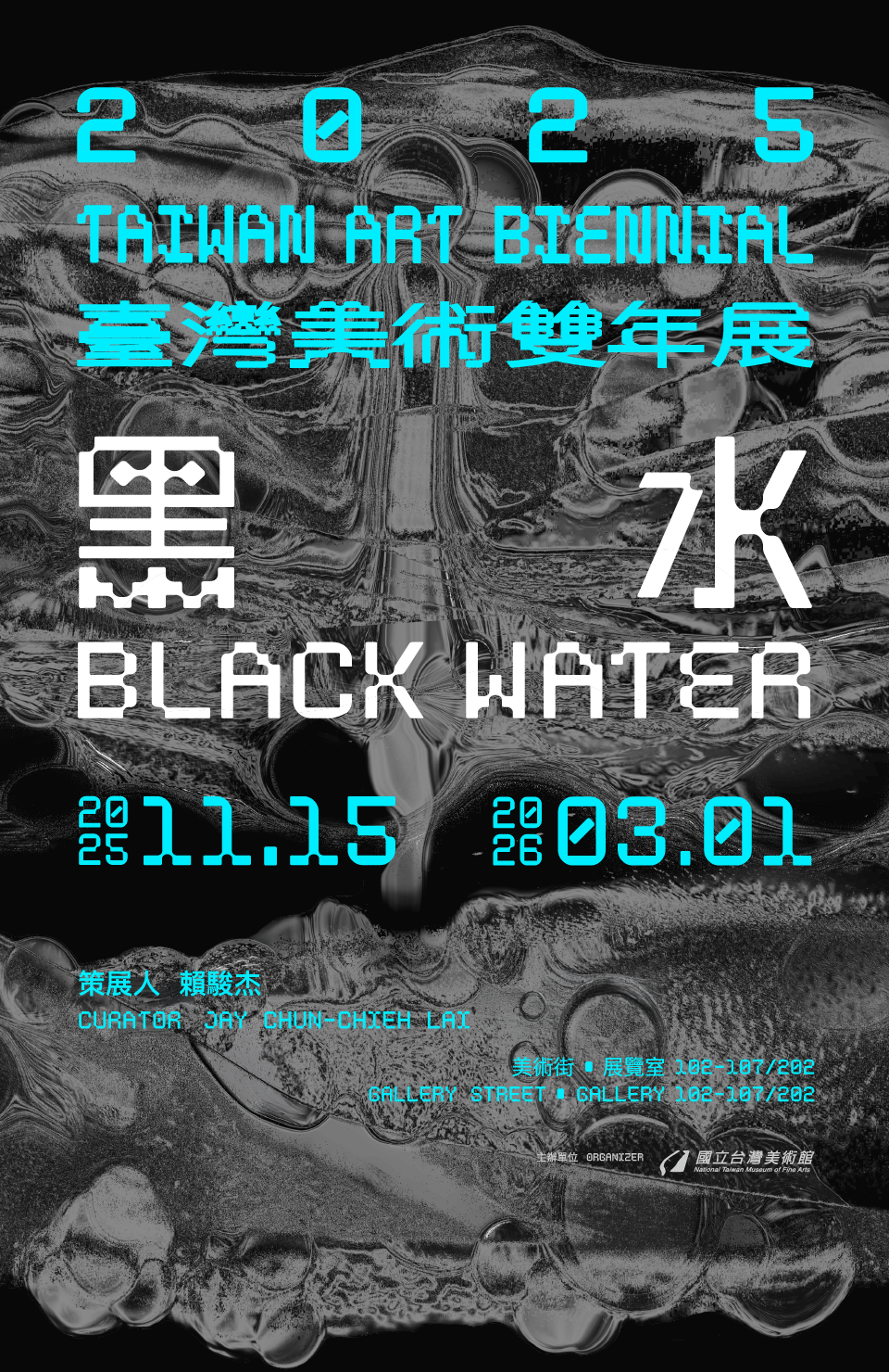 「黑水—2025臺灣美術雙年展」
