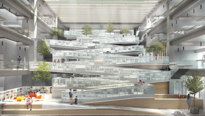 Path of Knowledge - Southern Branch of the National Central Library_書山 - 國家圖書館南部分館暨典藏中心