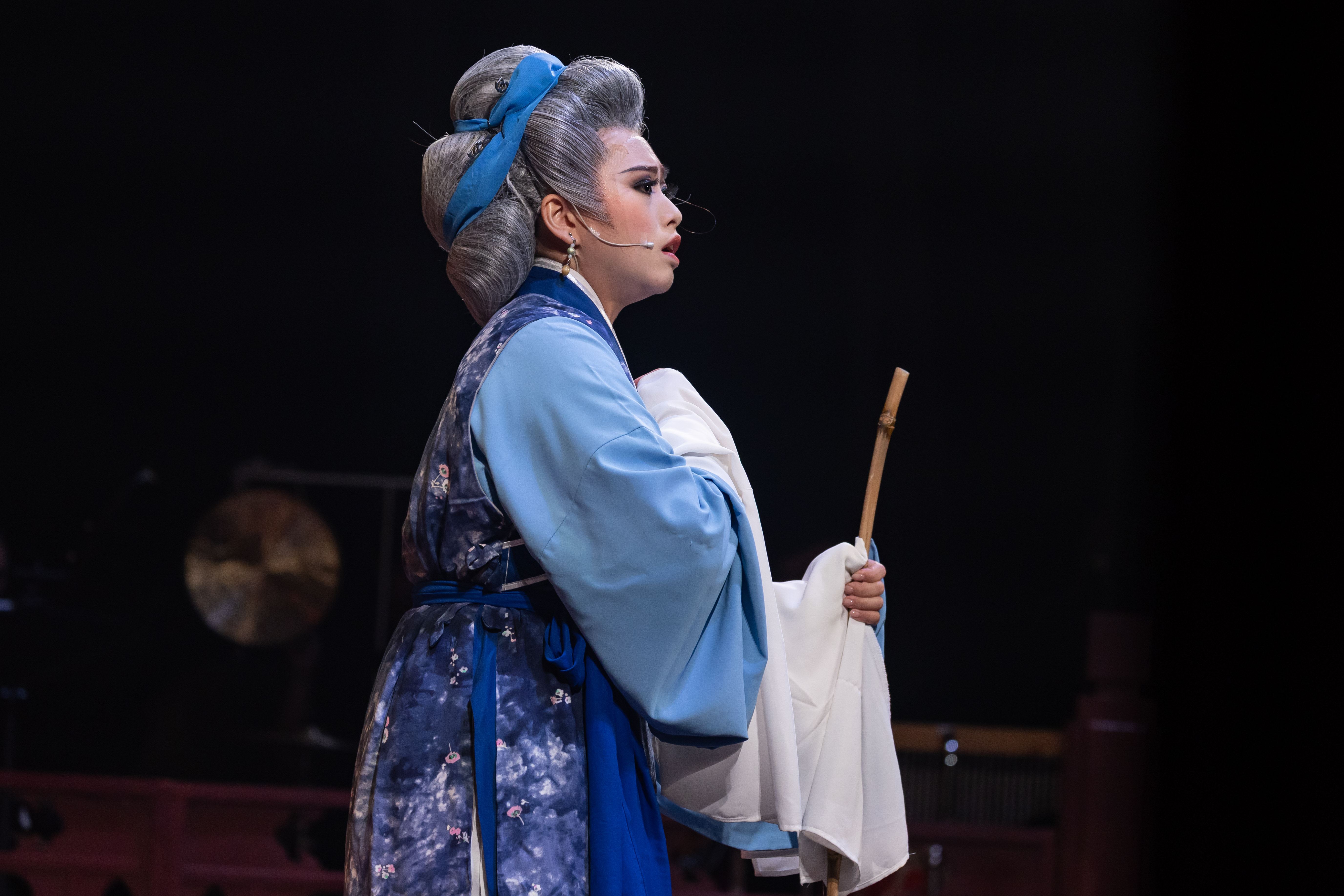 一心戲劇團《包公會國母》｜禇宥辰飾老李妃。