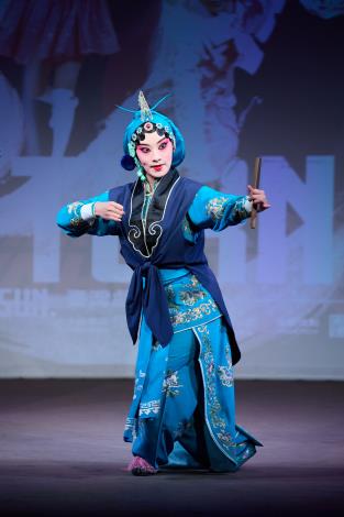 國立臺灣戲曲學院《武松打店》新秀陳玉白飾演孫二娘