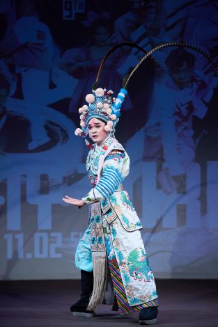 景勝客家戲劇團《呂布與貂蟬》新秀江宇皓飾演呂布