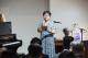 今(10)日「《看見音樂 聽見畫》馬水龍逝世十周年紀念特展」盛大開幕，由本次特展策展人顏綠芬教授，為大家說明展覽特色處。