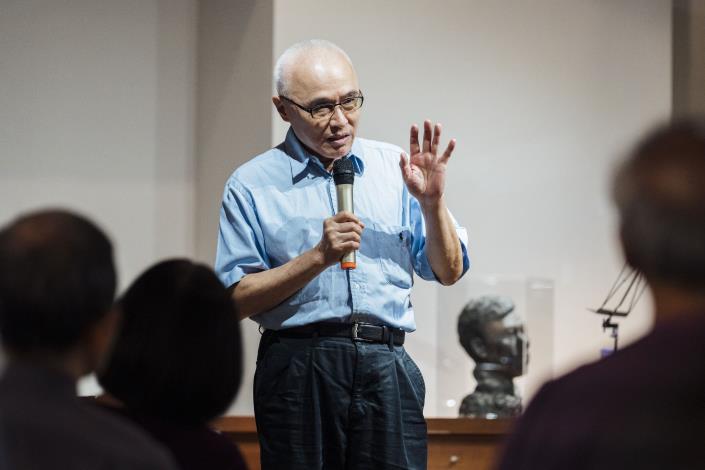 馬水龍知己楊聰賢教授則動情回憶曾經與馬水龍的相處。