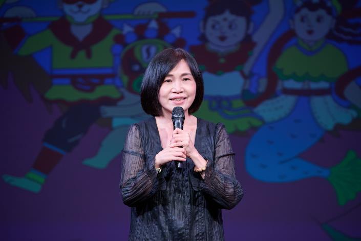 國立傳統藝術中心主任陳悅宜致詞