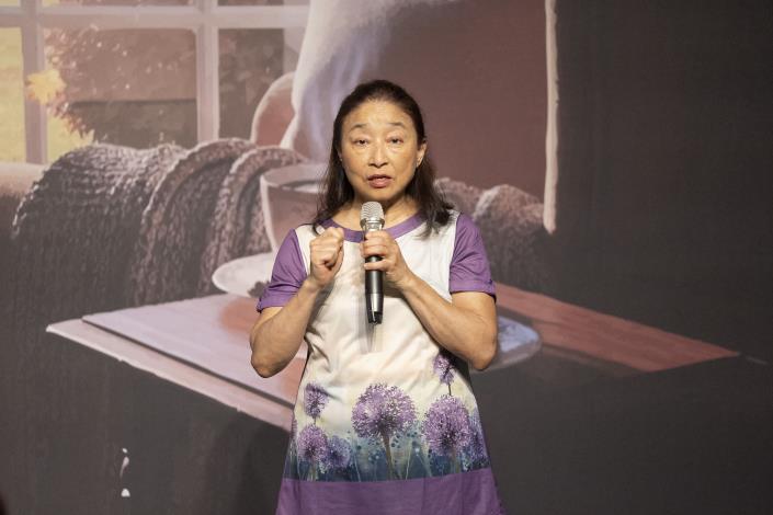 NCO首席客席指揮許瀞心致詞