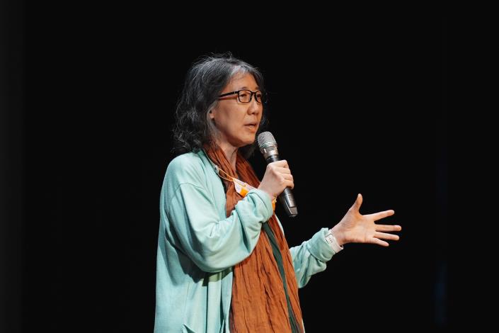 「紅蝴蝶追香－從內臺到劇場的聲音特展」策展人傅裕惠表示，期待透過特展讓珍貴錄音可以被重新被聆賞。-1