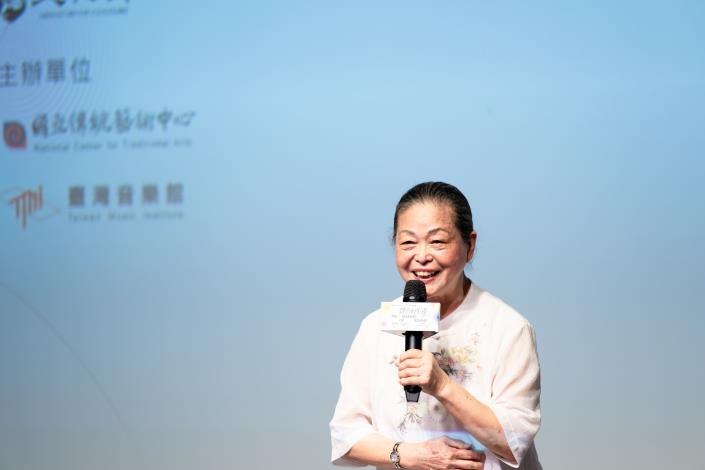 6_人間國寶林吳素霞藝師致詞