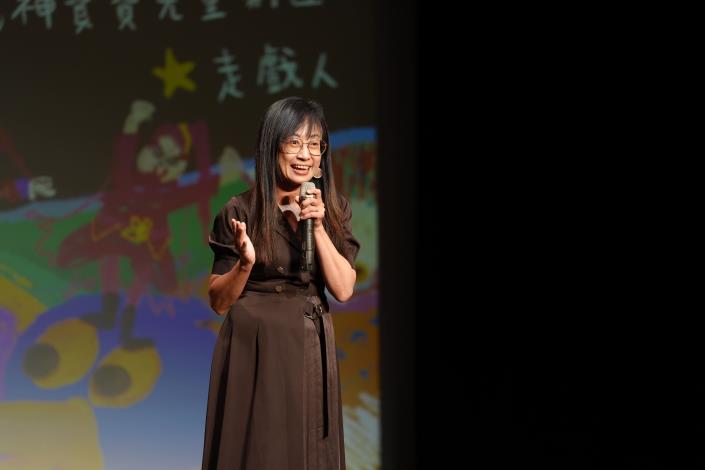 輔導顧問陳韻文致詞