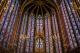 十二世紀教堂聖壇空間的高窗區彩窗繪製的巴黎聖禮拜堂。（圖片來源：Oldmanisold, CC BY-SA 4.0, via Wikimedia Commons）