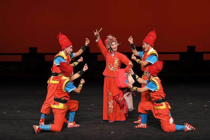 2016年臺灣豫劇團，經典傳承劇《香囊記》。
