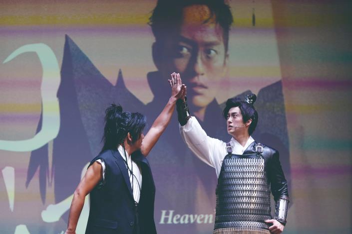 後場作戲《雲夢幻遊》以青世代思維重新詮釋古典文學，思考生命與理想的意義。（國立傳統藝術中心提供）