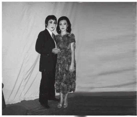 除宣揚忠孝節義的傳統古冊戲之外，新協興也擅長搬演由時事題材改編的「新劇」。（新協興歌劇團提供）