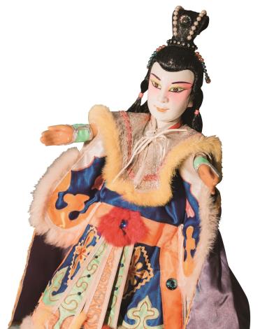一個皇帝在南洋：朱允炆。（真雲林閣掌中劇團提供）