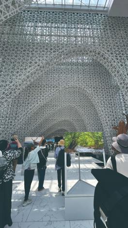 亞塞拜然館建築外觀。