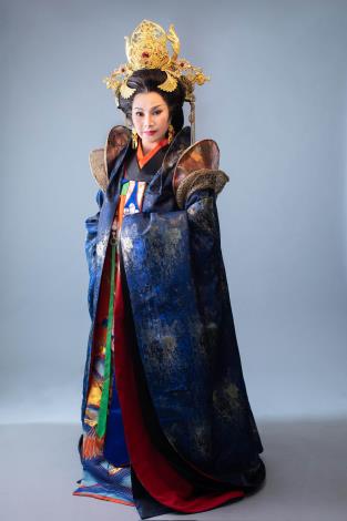 唐美雲在《冥遊記──帝王之宴》中飾演武則天。
