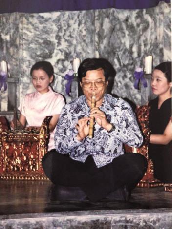 印尼峇里島Suling笛。（駱維道提供）