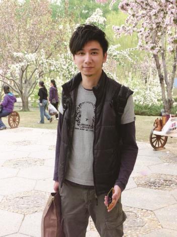 游富凱，國立中正大學中文系兼任助理教授（游富凱提供）