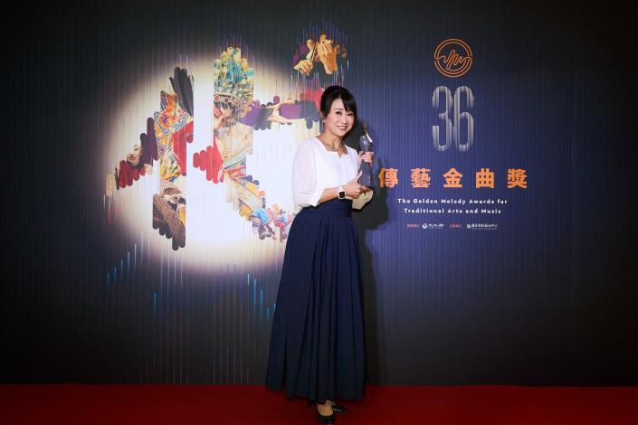 張孟逸勇奪傳藝金曲獎第36屆最佳演員獎，完全以自身表演功力說服觀眾。（徐榕志攝）