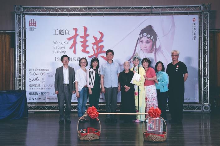 張孟逸2018年接任薪傳歌仔戲劇團團長，任重道遠。（陳少墉攝／薪傳歌仔戲劇團提供）