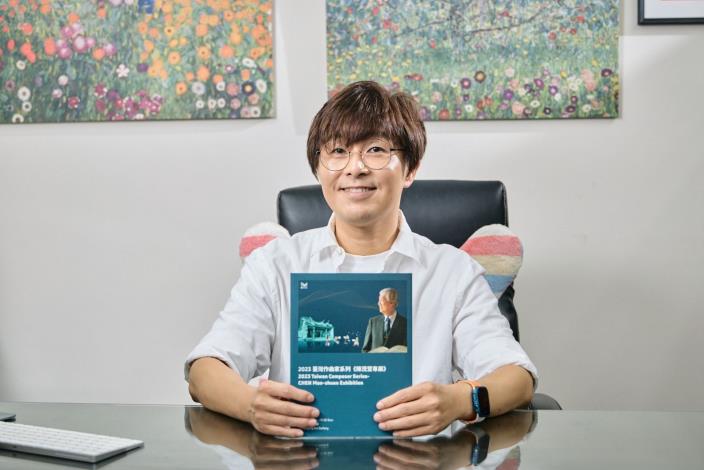 陳學毅說父親陳茂萱身教重於言教，既是慈父、亦為導師。（張智傑攝）