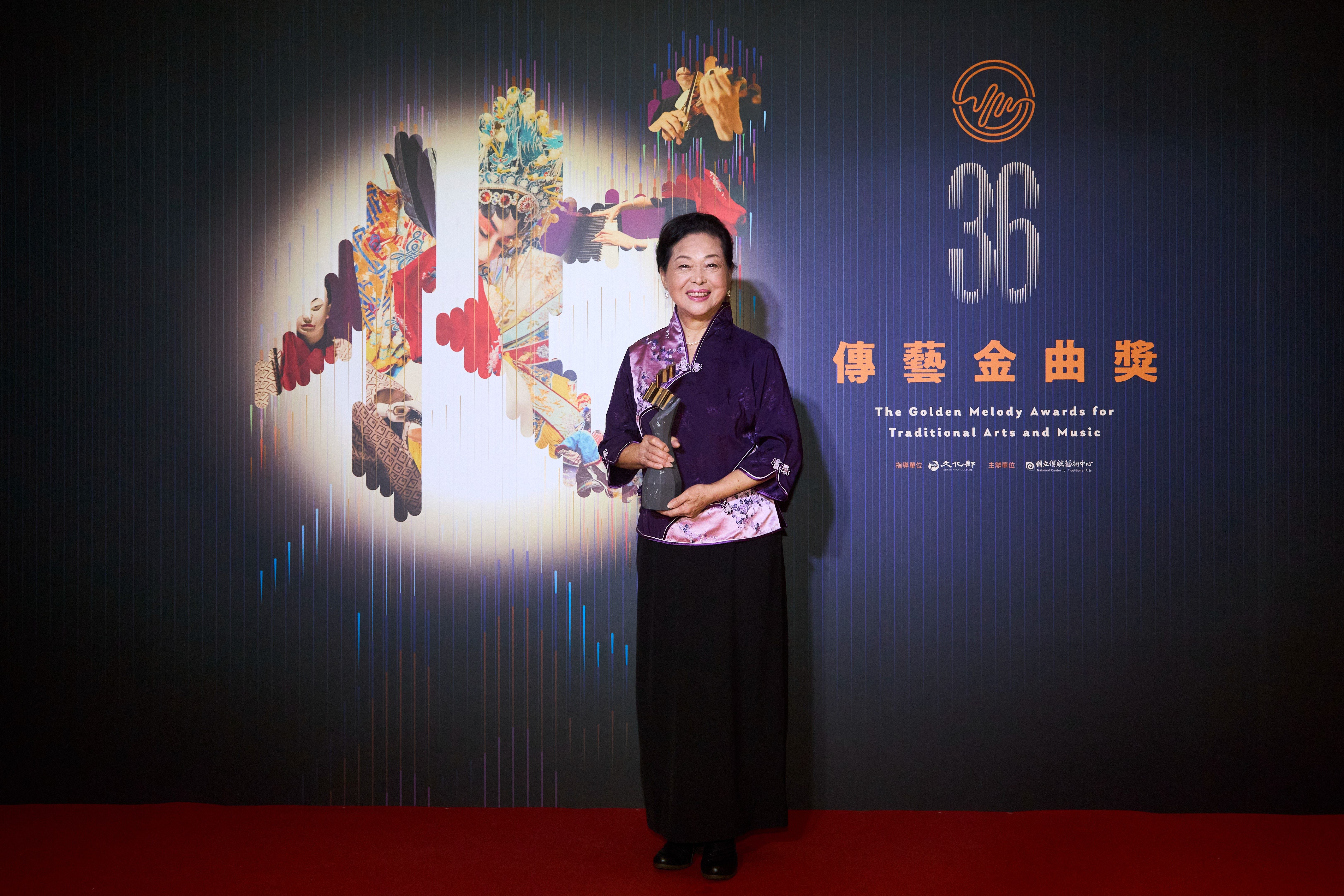 從林吳素霞近60年的南管人生，得以窺知臺灣南管脈絡。（徐榕志攝）