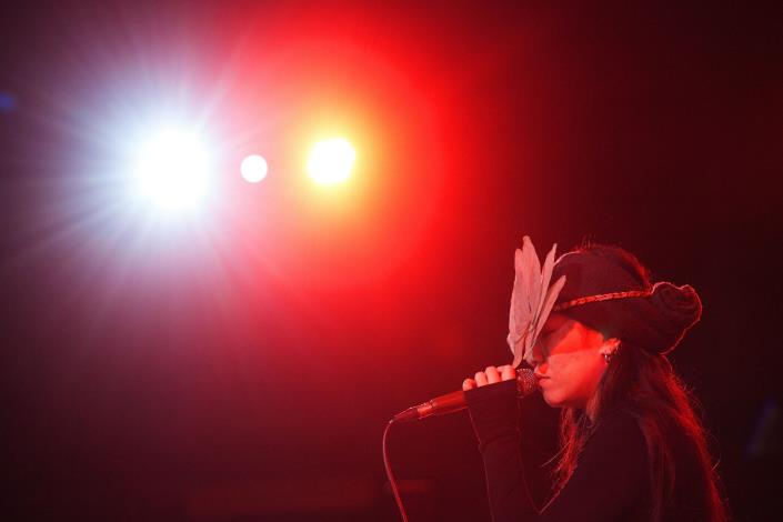 電子迷幻音樂雙人組合「幽法ufa」壓軸登場，用療癒心靈、拓展意識的演出為活動首日畫下圓滿句點