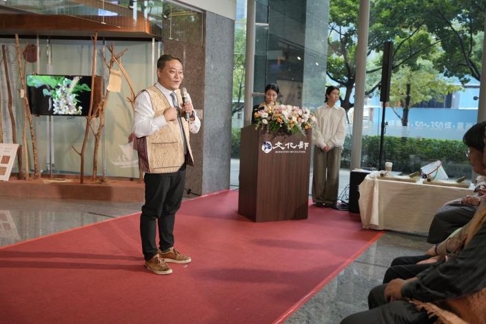 國立臺灣史前文化博物館蔡政良館長表示，期許史前館未來能依循頭目沈太木（Panay）的精神，將豐富且充滿生命力的文化傳承給下一代。