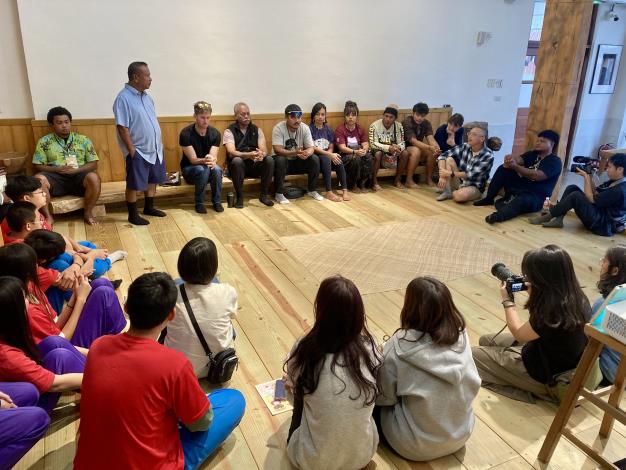 3月18-19日史前館協辦民團規劃與執行Maisu航海教育營由MVS董事開場