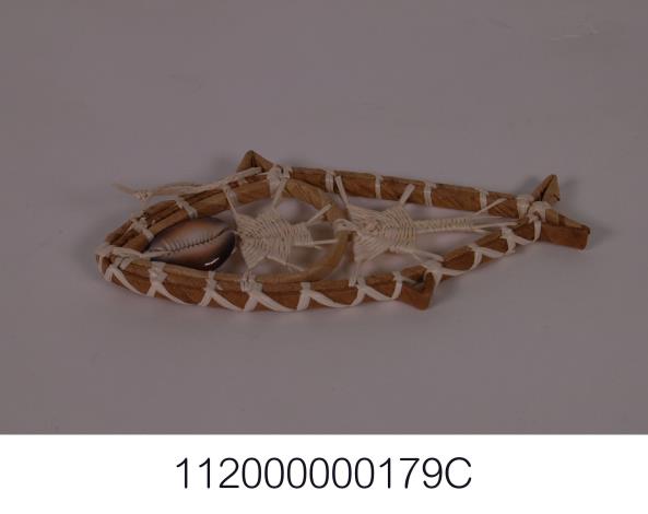 馬紹爾魚形傳統編織掛飾