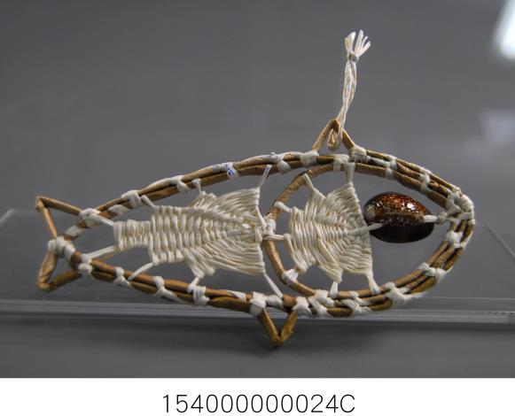 馬紹爾魚形傳統編織掛飾	