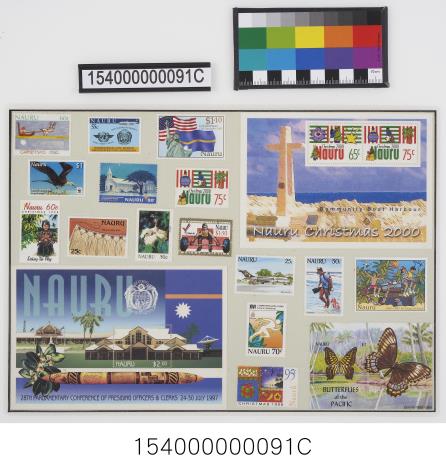 諾魯郵票組