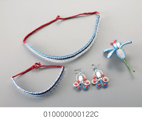 諾魯天空藍飾品套組