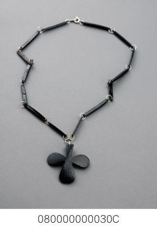 吐瓦魯十字形木雕項鍊