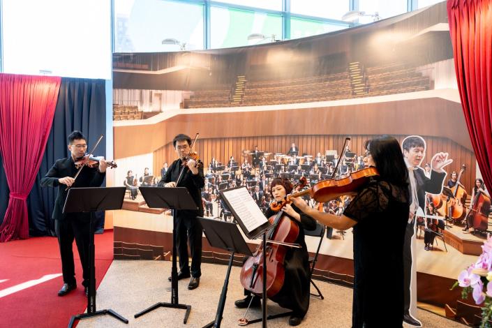 NTSO 80週年特展「時間的樂譜」＿國臺交弦樂四重奏演出