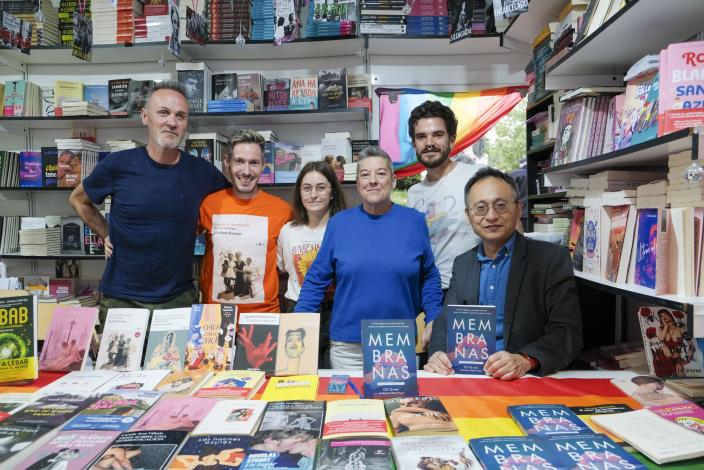 Taiwanese writer Chi Ta-wei tours Spain to promote novel ‘Membranas’ 
