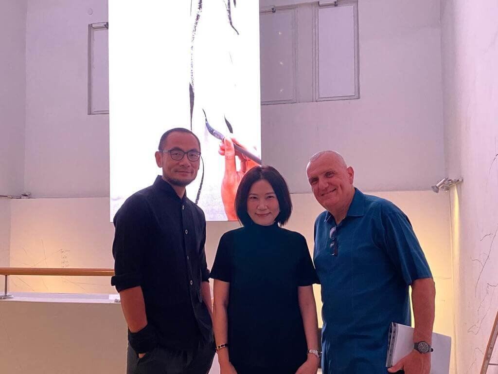 Taiwanese artist Wu Chi-tsung’s ‘Calligraphy Study’ showcased in Israel 