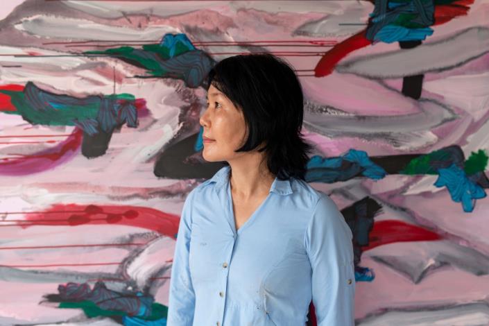 Artist Wang Su-ling 