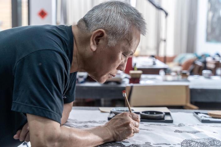 Artist Teng Pu-chun
