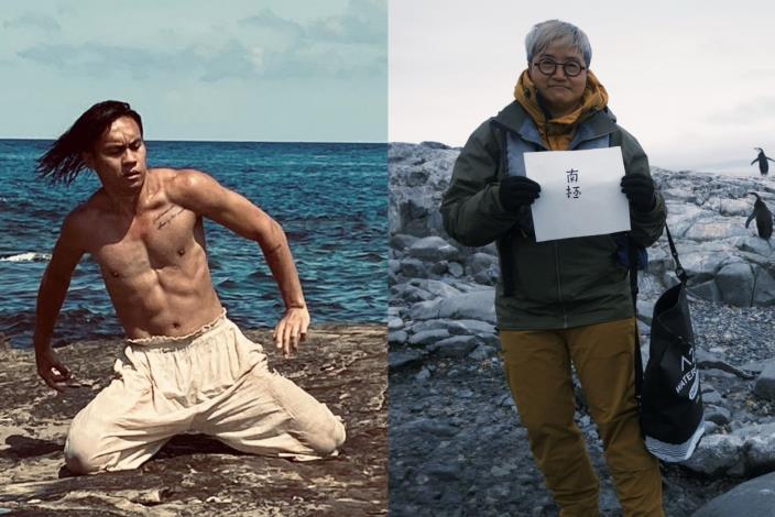 Partnering with Indigenous dancer Taboeh a‘Oebay Tataysi’ (left), artist Ho Ching-chwang (right) will present his work. 