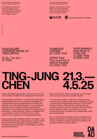 Taiwanese artist Chen Ting-jung’s solo exhibition opens in Berlin